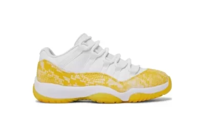 Air Jordan 11 Low ‘Yellow Snakeskin’ Reps