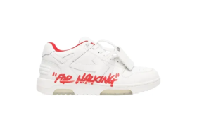 Off-White Out of Office ‘For Walking – White Red’ Reps