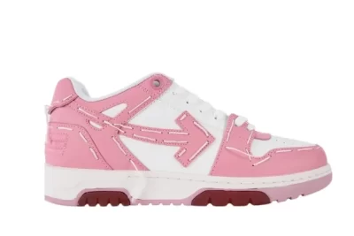 TOP Off-White Out Of Office Low Sartorial Stitching Pink REPS