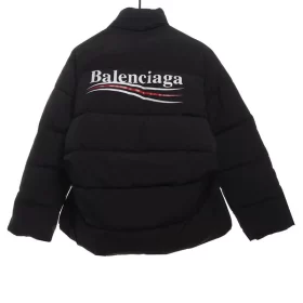 Balenciaga Daunenjacke mit Logo Reps