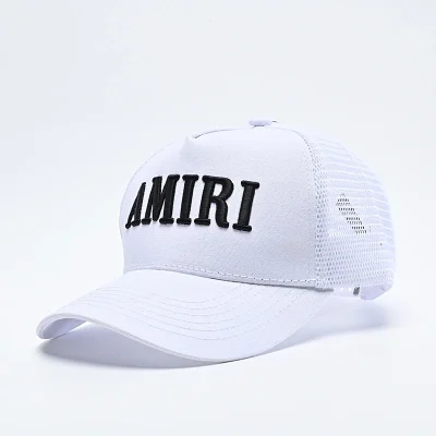 AMIRI Logo-Patch Cap Weiß TOP REPS